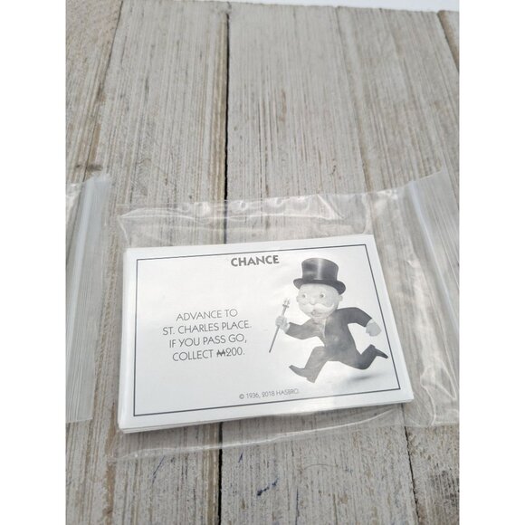 Community Chest And Chance Cards Monopoly Edition Game Replacement 2017 - Picture 3 of 8